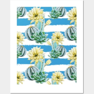 Cactus texture Posters and Art